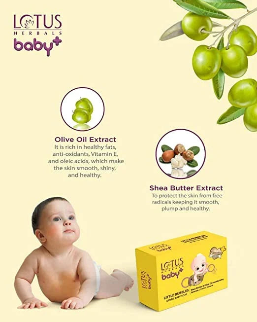 Lotus Herbals Baby + Little Bubbles Gentle Soap