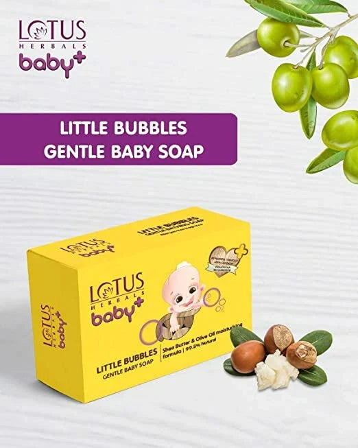 Lotus Herbals Baby + Little Bubbles Gentle Soap