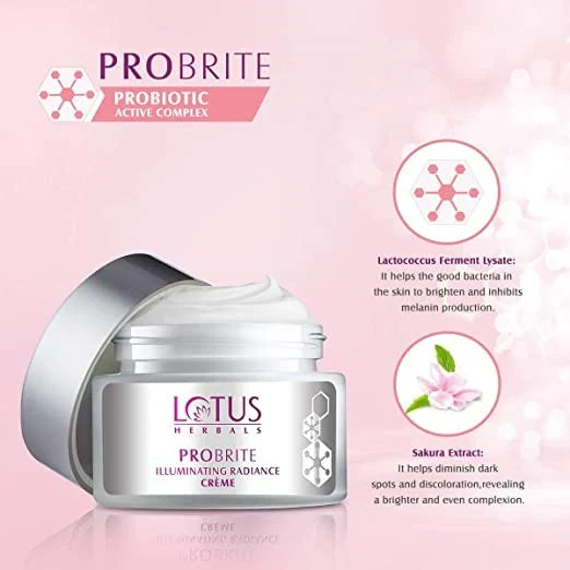 Lotus Herbals Probrite Illuminating Radiance Crème