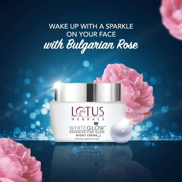 Lotus Herbals Whiteglow Advanced Pink Glow Night Crème