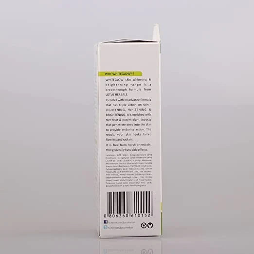Lotus Herbals Whiteglow Intensive Skin Serum + Moisturiser