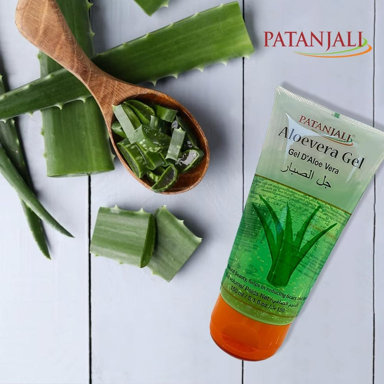 Patanjali Saundarya Aloe Vera Gel – 150 ml | Skin Hydration & Daily Care Gel