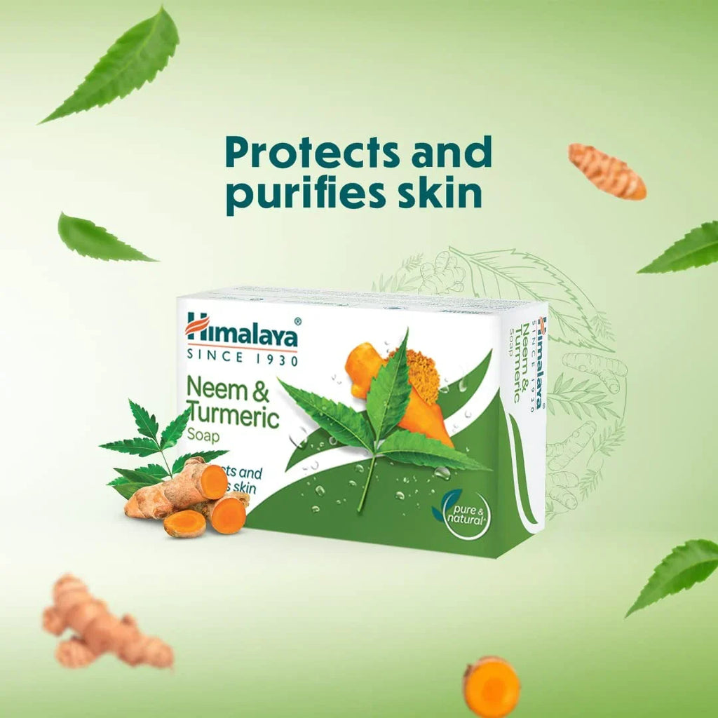 Himalaya Herbals Neem and Turmeric Soap -75 gm - Pack of 1