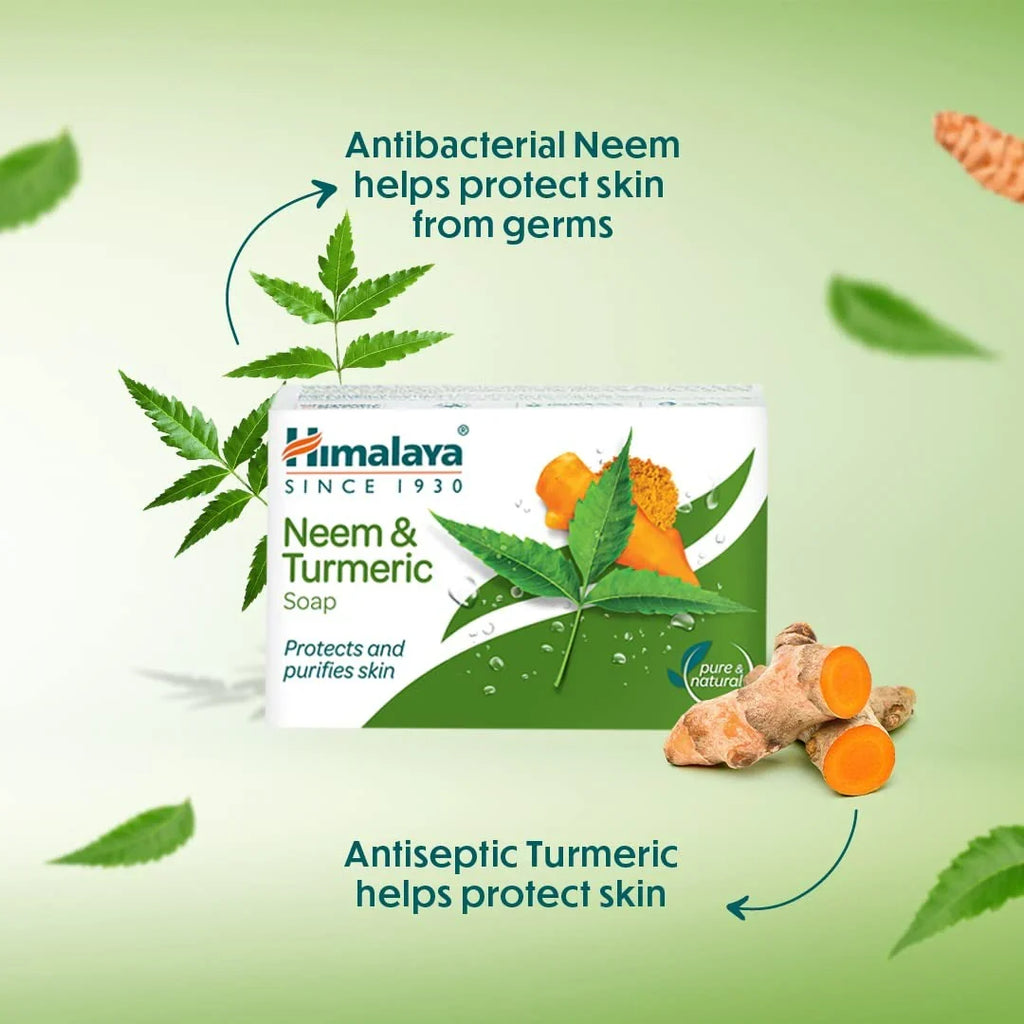 Himalaya Herbals Neem and Turmeric Soap -75 gm - Pack of 1