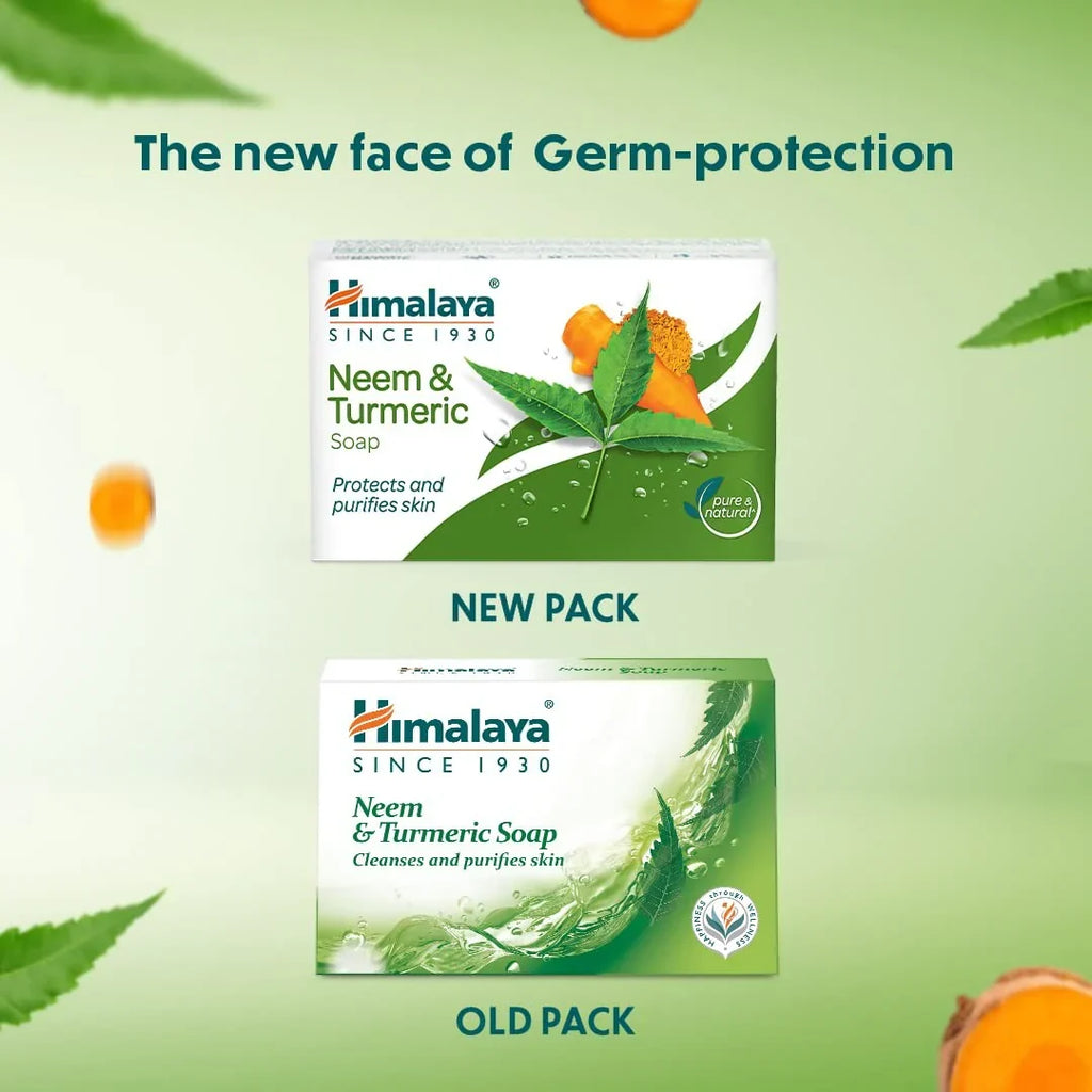 Himalaya Herbals Neem and Turmeric Soap -75 gm - Pack of 1