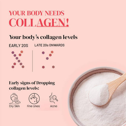 Wellbeing Nutrition Glow Korean Marine Collagen Peptides-Tropical Bliss Flavor