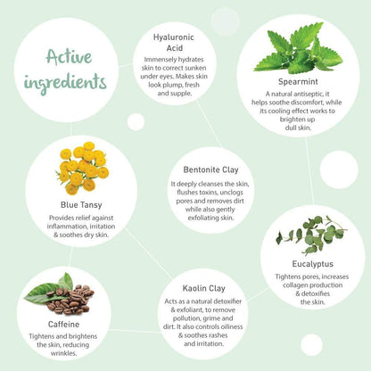 Dot & Key Deep Exfoliate + Energizing Bubble Clay Mask