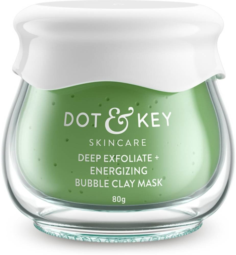 Dot & Key Deep Exfoliate + Energizing Bubble Clay Mask