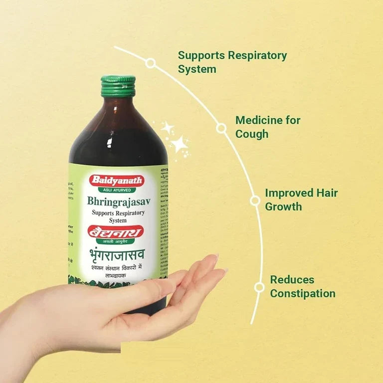 Baidyanath Nagpur Bhringrajasava - 450 ml