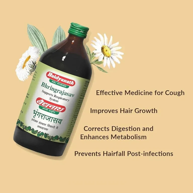 Baidyanath Nagpur Bhringrajasava - 450 ml