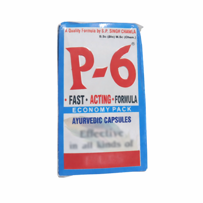 Ayurvedic P-6 Capsules