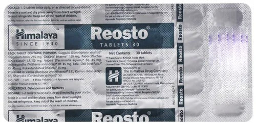 Himalaya Herbals - Reosto Tablets - 60 tabs