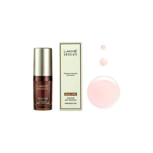 Lakme Absolute Ideal Tone Refinishing Night Concentrate - 15 ml