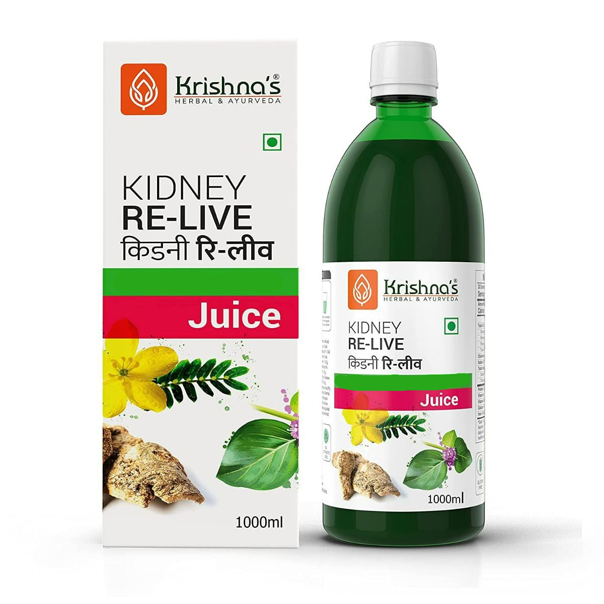 Krishna's Herbal & Ayurveda Herbal Wellness Juice – 500 ml