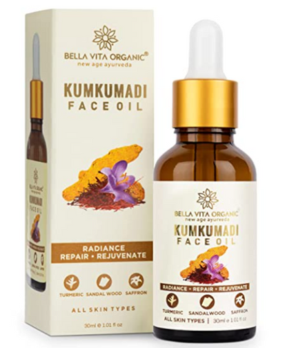 Bella Vita Organic Kumkumadi Face Glow Oil - 30 ml