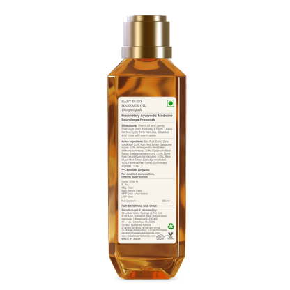 Forest Essentials Dasapushpadi Baby Body Massage Oil
