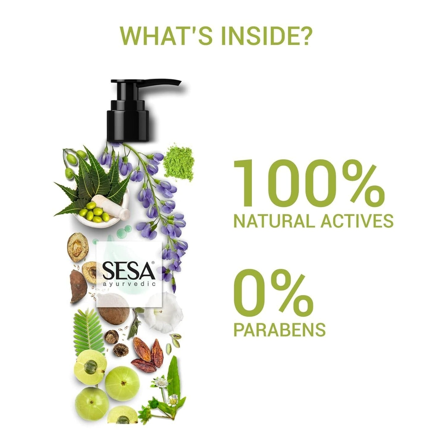 Sesa Ayurvedic Medicinal Shampoo For Hairfall Control & Anti Dandruff