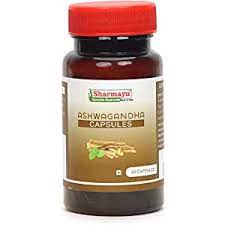 Sharmayu Ayurveda Ashwagandha Capsules - 60 Caps