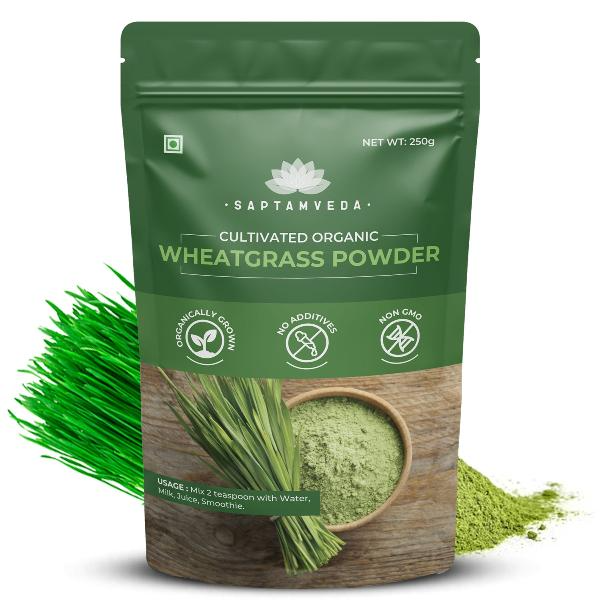 Saptamveda Organic Wheatgrass Powder