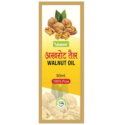 Vedsun Naturals Walnut Oil Pure and Organic for skin and Hair For Baby's Massage