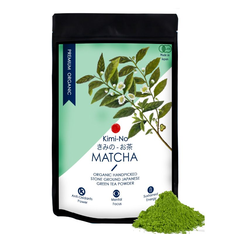 Wishcare Kimino Japanese Organic Premium Grade Matcha Green Tea Powder
