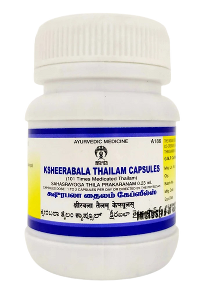 Impcops Ayurveda Ksheerabala 101 Thailam Capsules