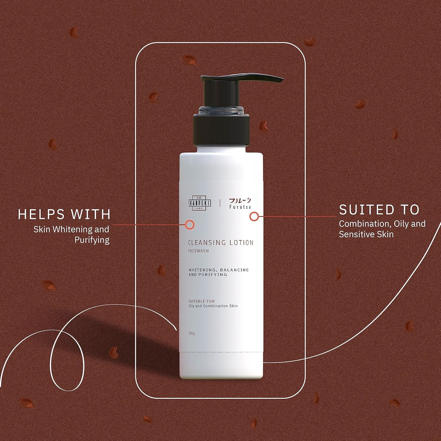 Kanpeki Labs Furutsu Cleansing Lotion Face Wash