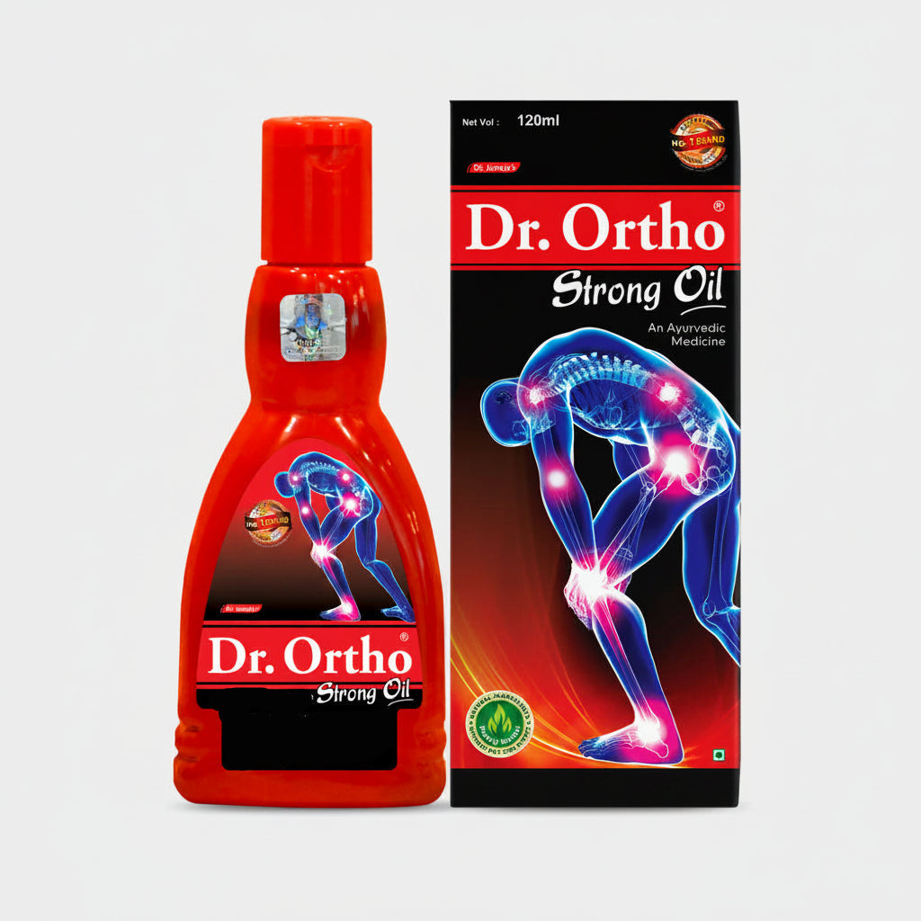 Dr. Ortho Ayurvedic Strong Oil - 120ml