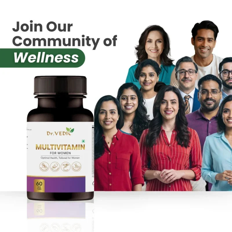 Dr. Vedic Multivitamin Women Tablets - 60 Tabs