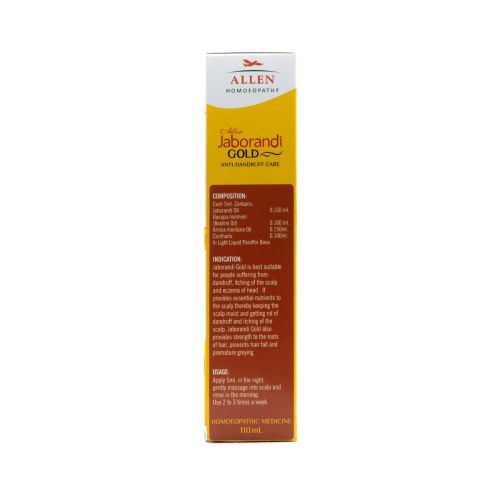 Allen Homeopathy Jaborandi Gold Anti-Dandruff Oil