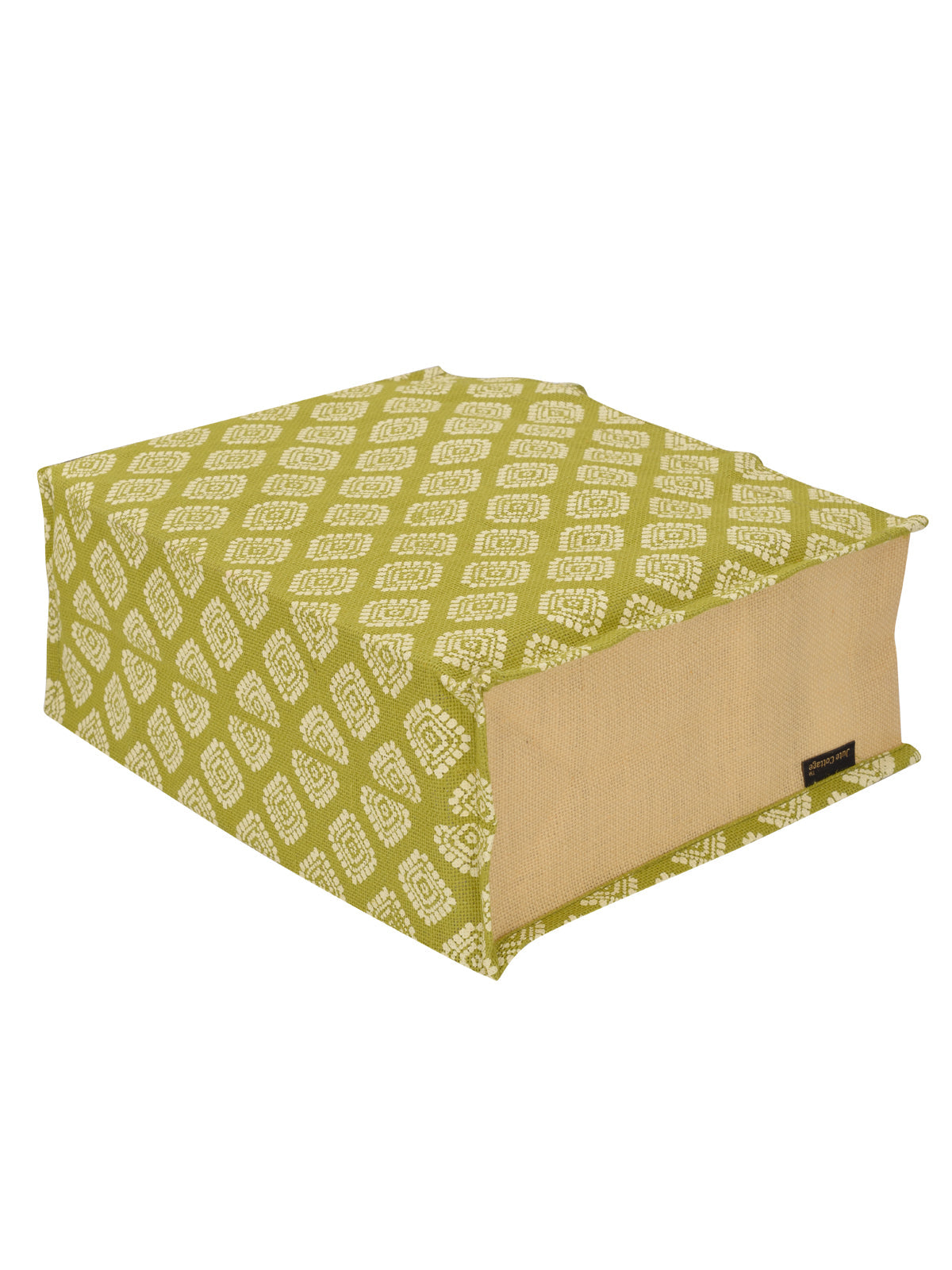 Jute Cottage Shopping Square Diamond All Over Print Zipper