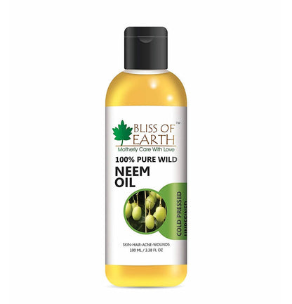 Bliss of Earth 100% Pure Wild Neem Oil