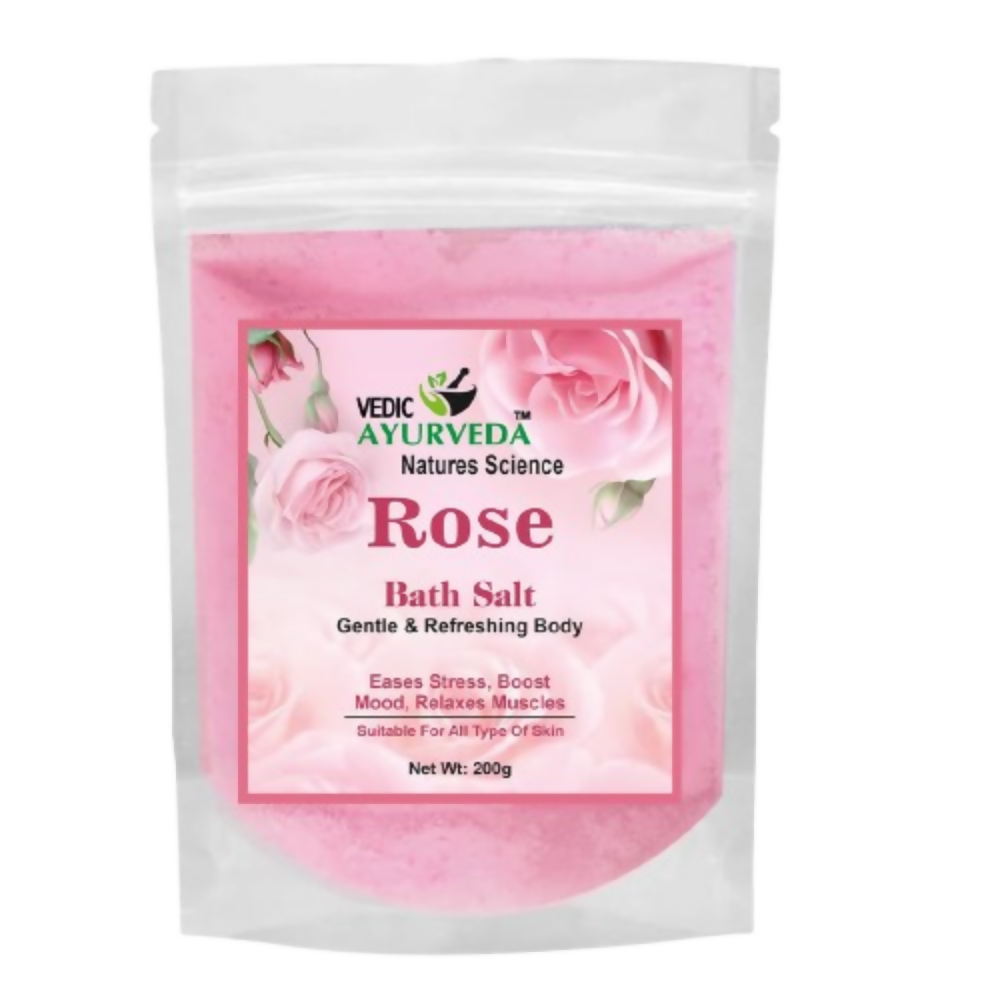 VedicAyurveda Rose Bath Salt