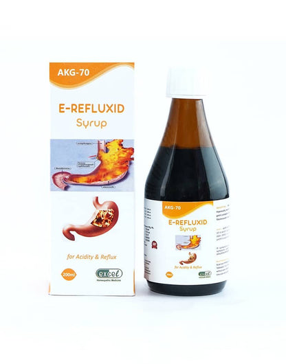 Excel AKG 70 E-Refluxid Syrup - 200 ml