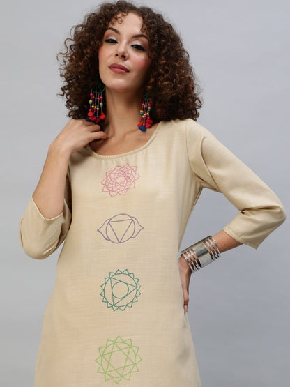 Aks Ethnic Motifs Printed Regular Kurta With Palazzos
