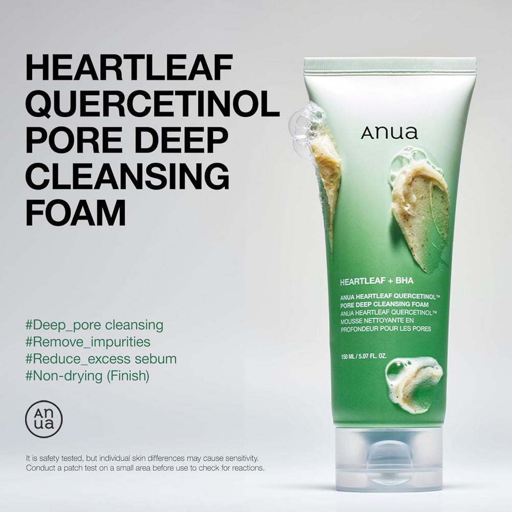 Anua Heartleaf Quercetinol Pore Deep Cleansing Foam - 25 ml