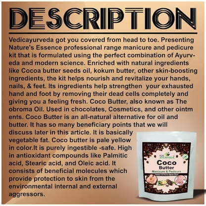 VedicAyurveda Coco Butter Manicure & Pedicure kit