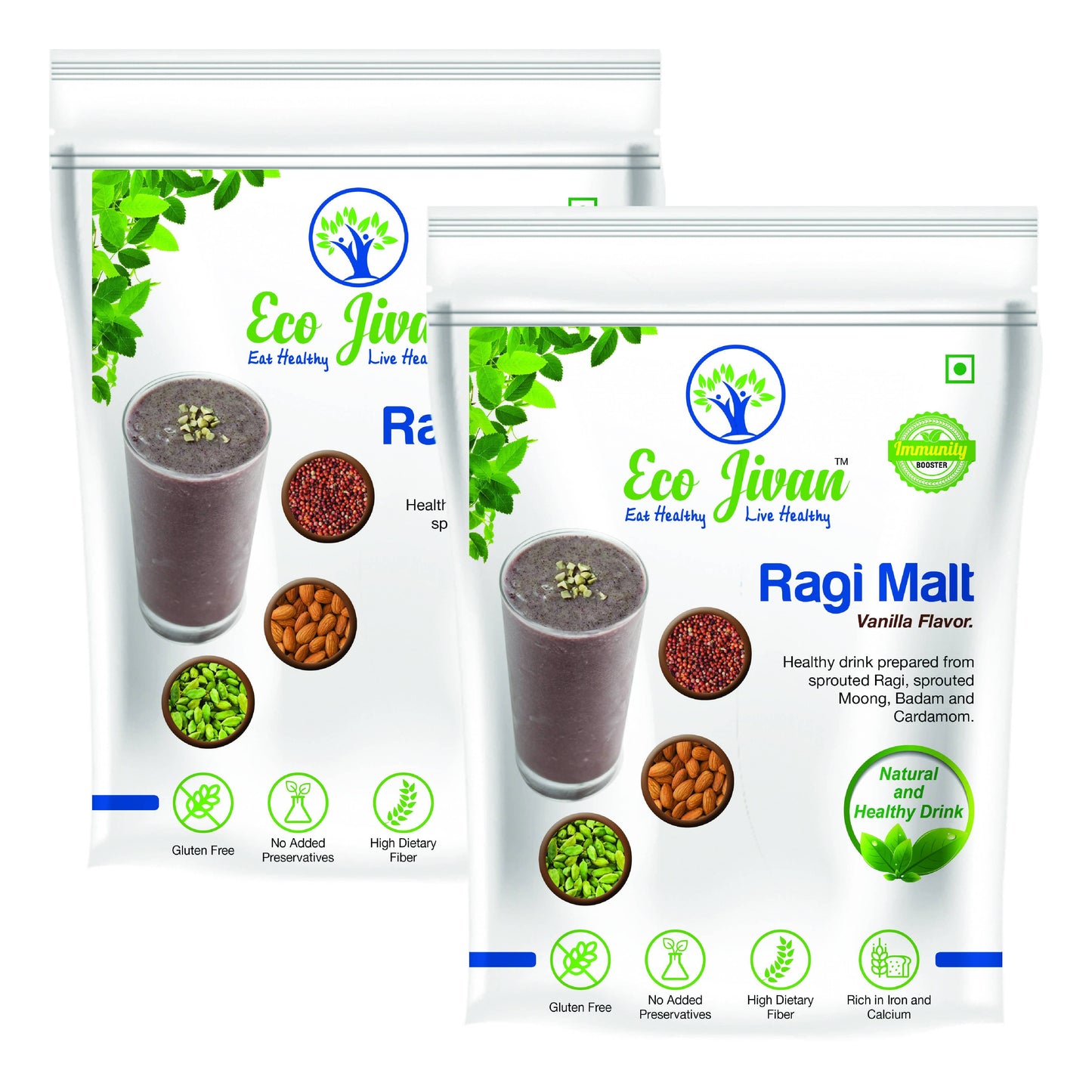 Ragi Malt - Vanilla Flavor