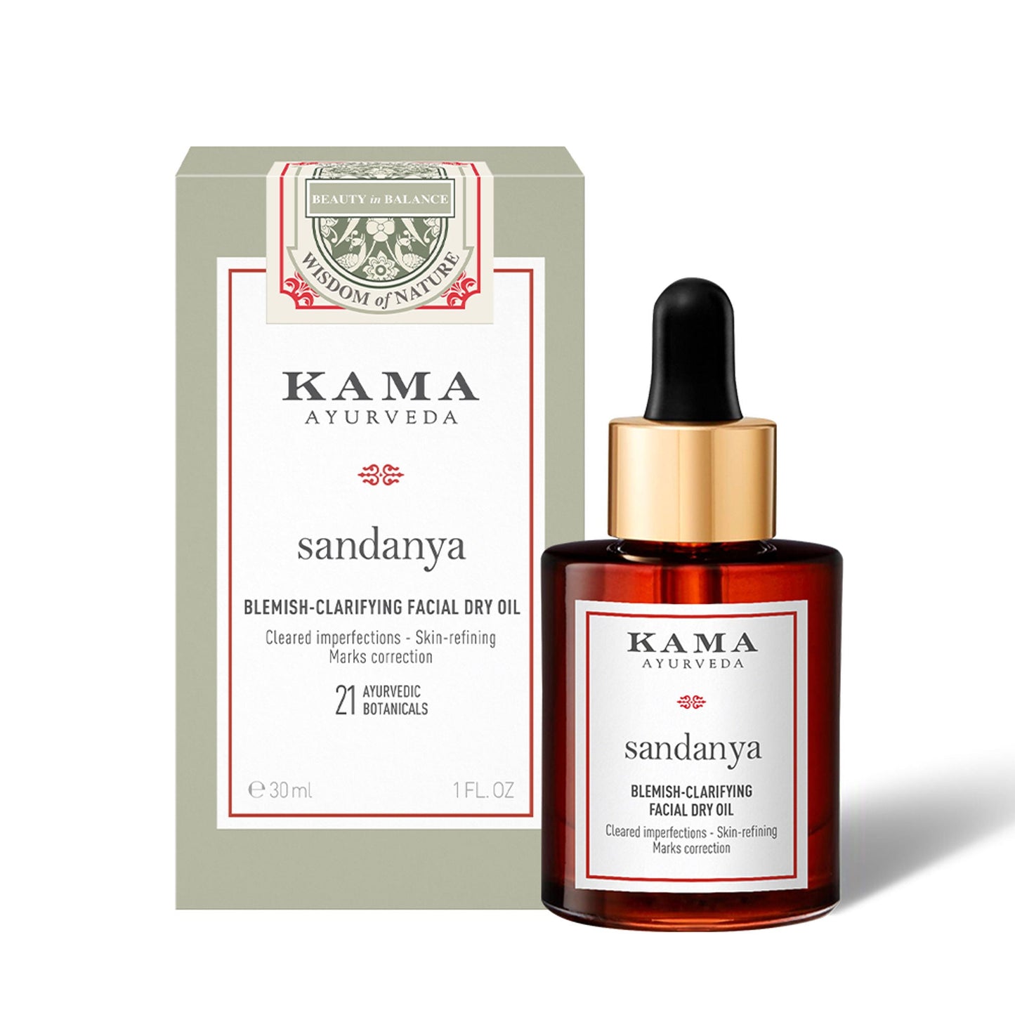 Kama Ayurveda Sandanya Blemish Clarifying Dry Oil