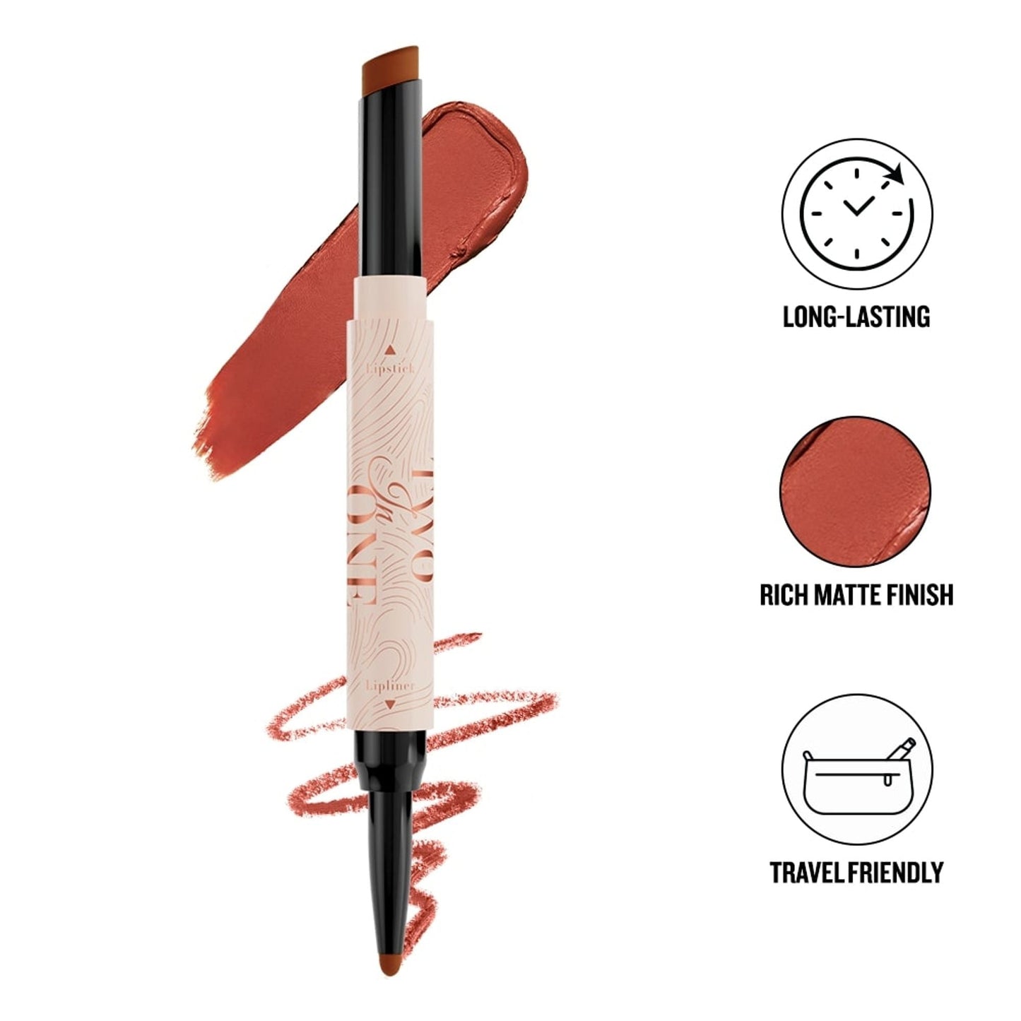Character Two In One - Lipstick & Lipliner - Cto202