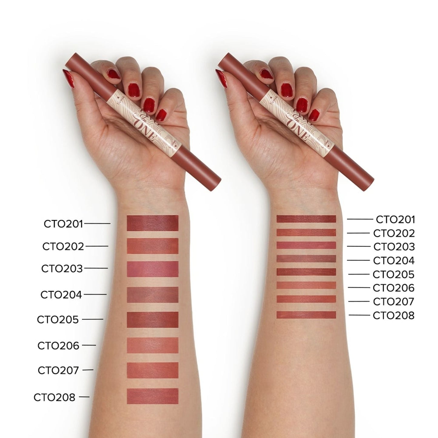 Character Two In One - Lipstick & Lipliner - Cto203