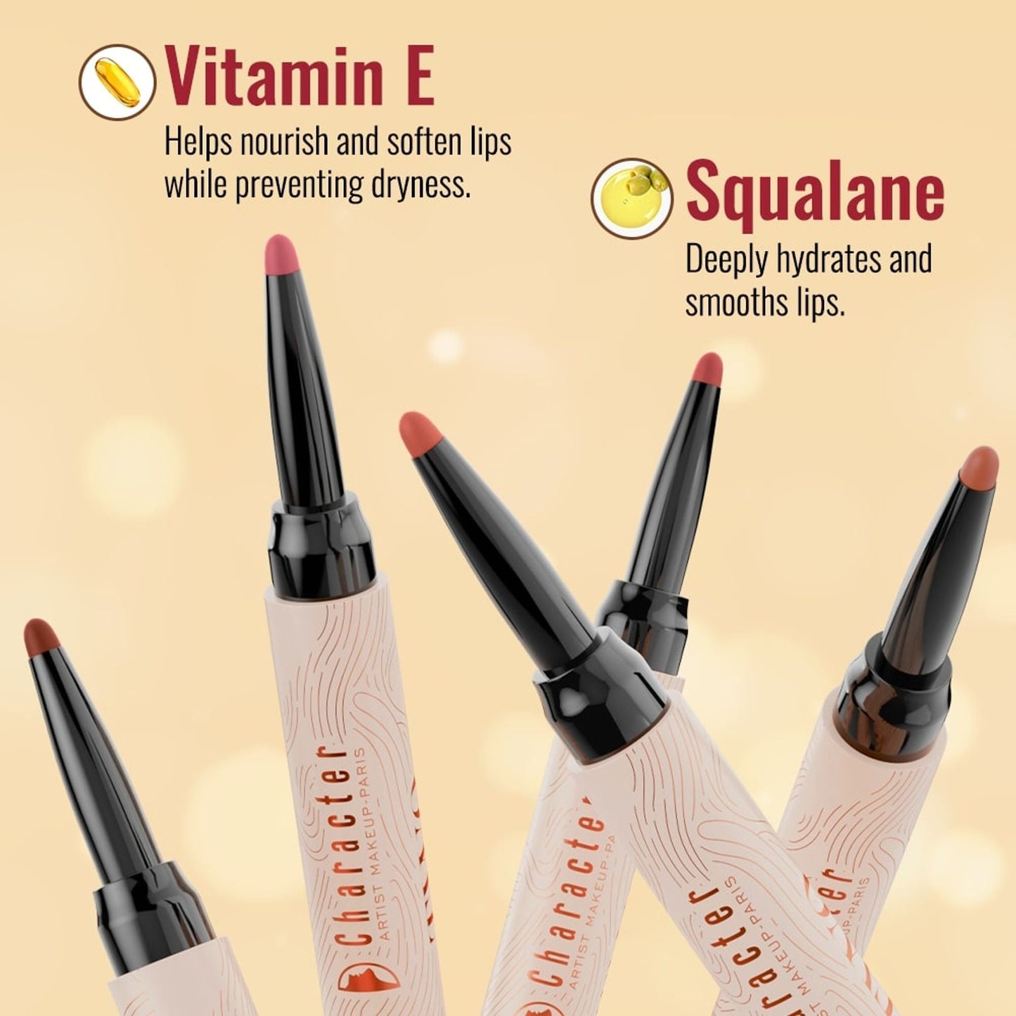 Character Two In One - Lipstick & Lipliner - Cto204
