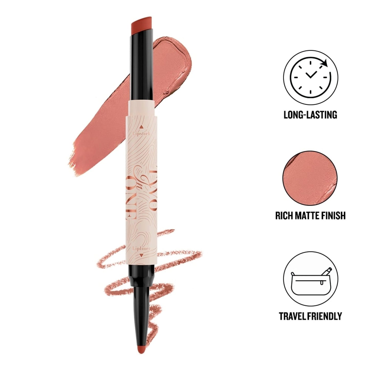 Character Two In One - Lipstick & Lipliner - Cto206
