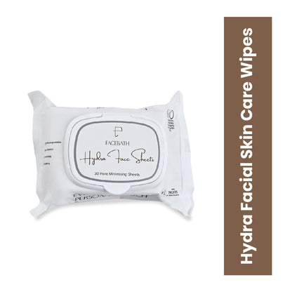 Personal Touch Skincare Hydra Facial Skin Care Serum Wipes For Pore Minimising With 72 hours Hydration