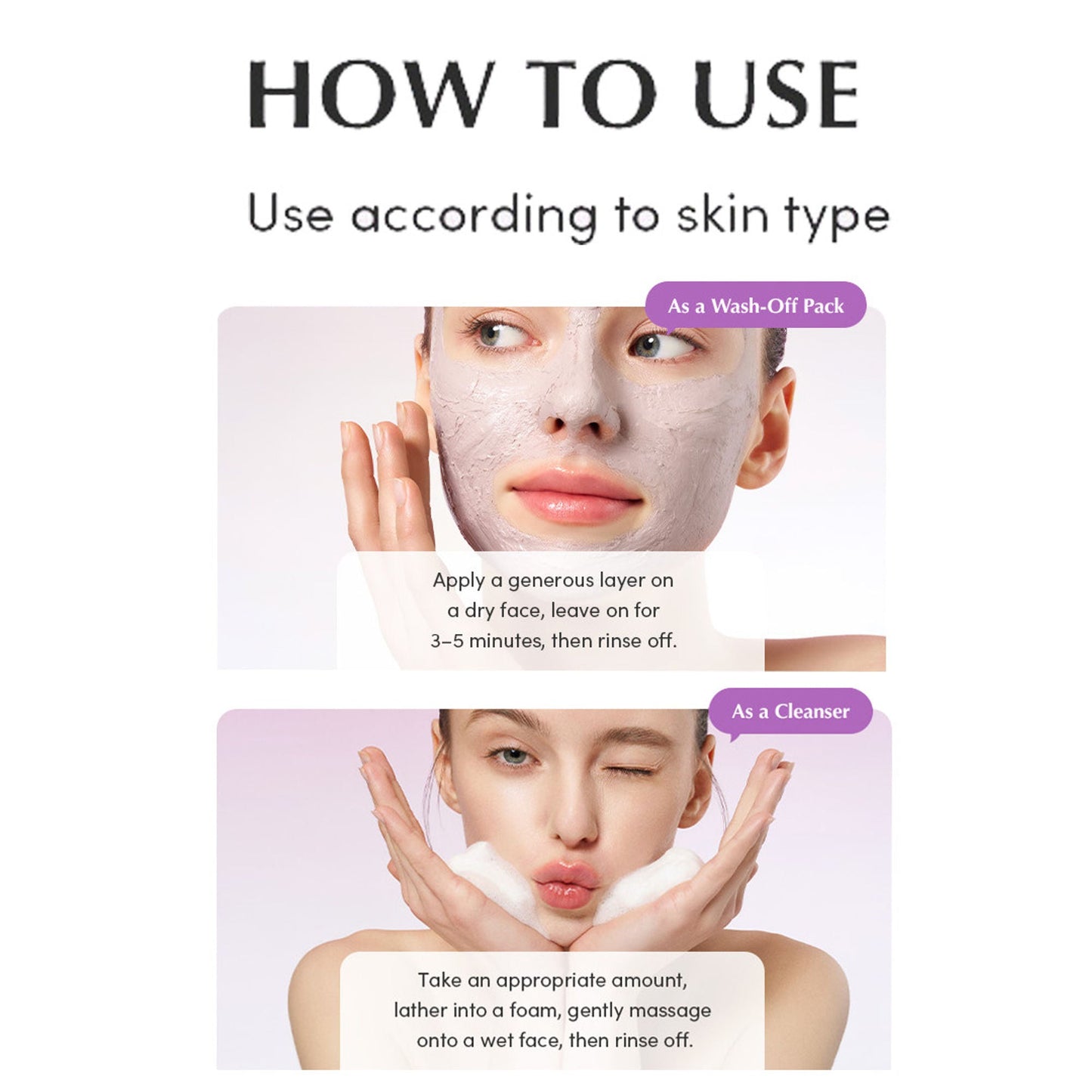 Eqqualberry Purple Rice Pore Purifying Cleanser – Deep Pore Care & Sebum Control