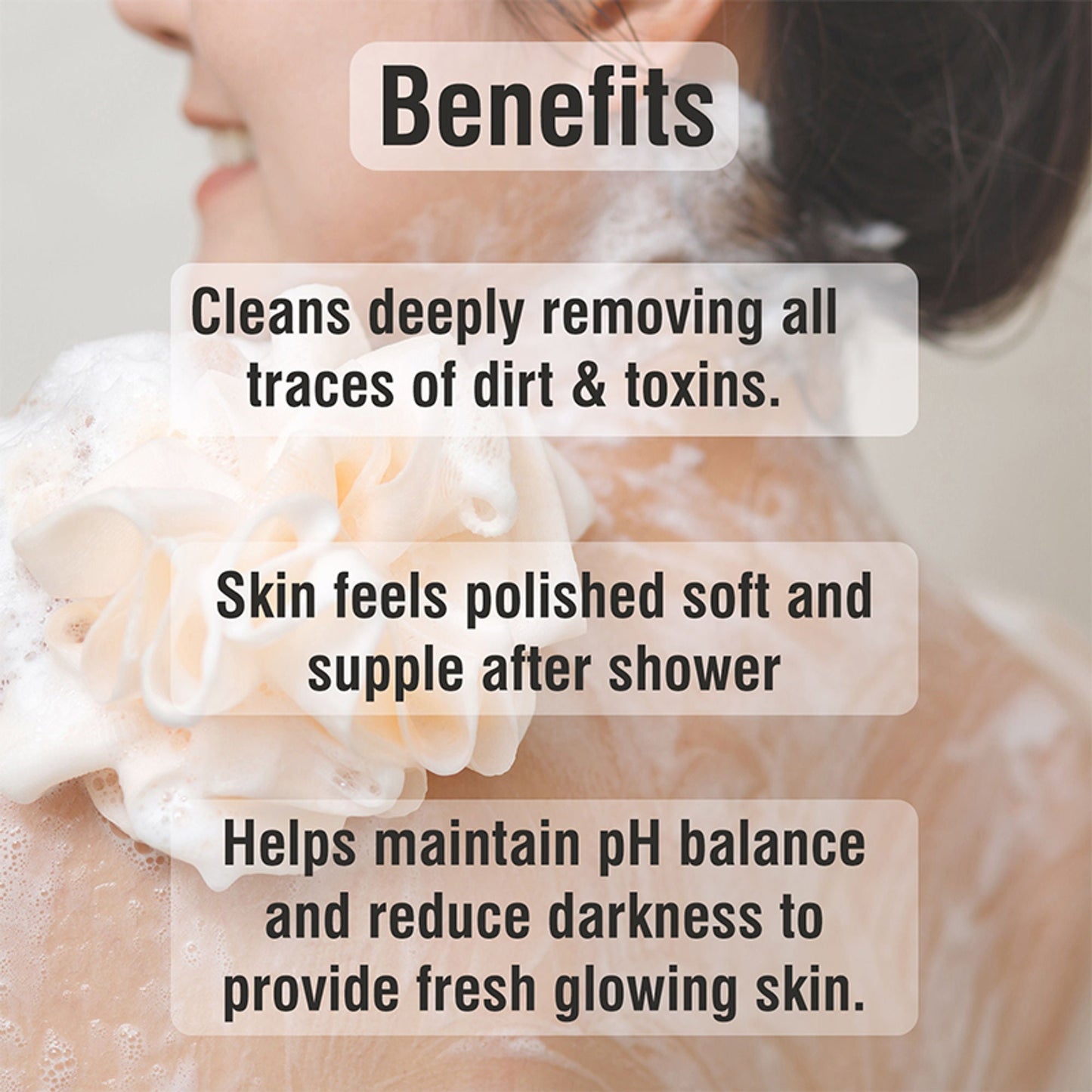 Omeo Vanilla Body Wash - Gentle Cleansing, Soft Nourshing Body Wash