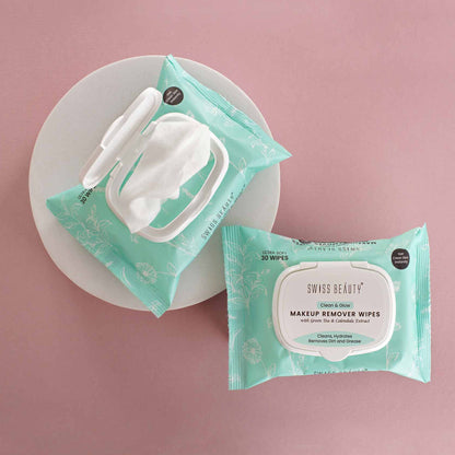 Swiss Beauty Clean And Glow Makeup Remover Wipes