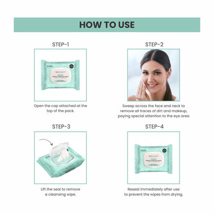 Swiss Beauty Clean And Glow Makeup Remover Wipes