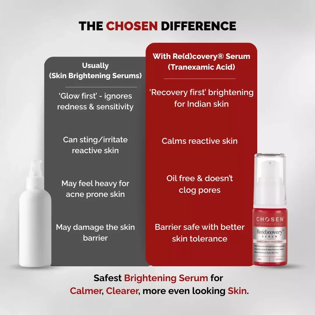 Chosen Re(D)Covery Serum Best Brightening Tranexamic Acid Serum
