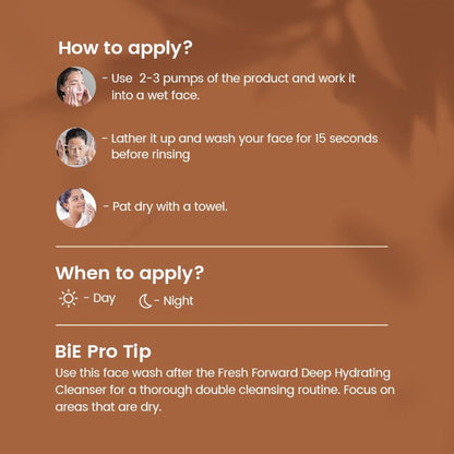 BiE Vin Rouge- Renewing Face Wash
